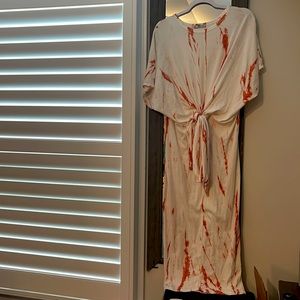 Zara Tye Dye Maxi Dress
